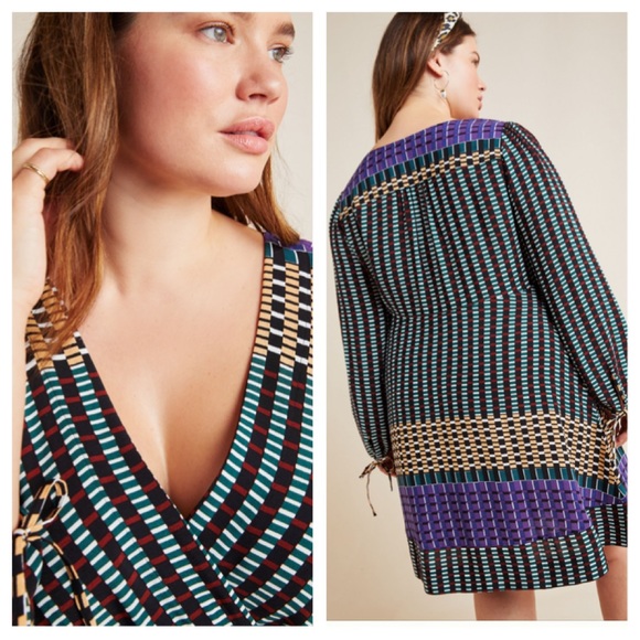 ❌SOLD❌ Anthropologie 20W Gianna Tunic Dress Plus - Picture 2 of 11